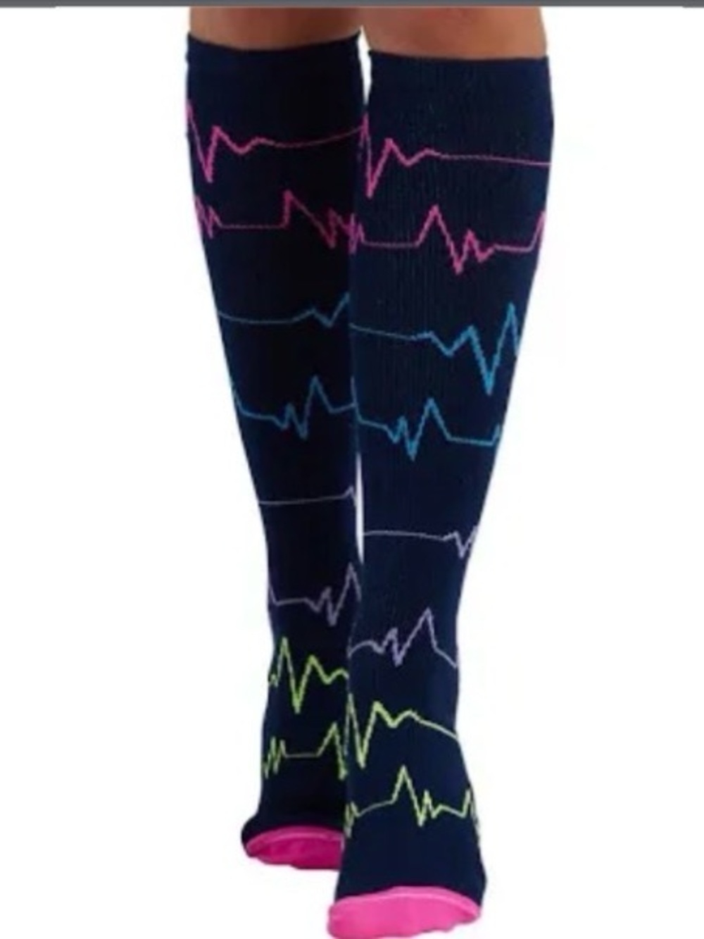 Cherokee medical/nursing compression socks. New in original package.
